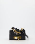 Bolsos bandolera Sac Jewelled satchel Alexander McQueen Negro Femme