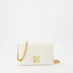 Sac Jitney 1.4 en cuir blanc