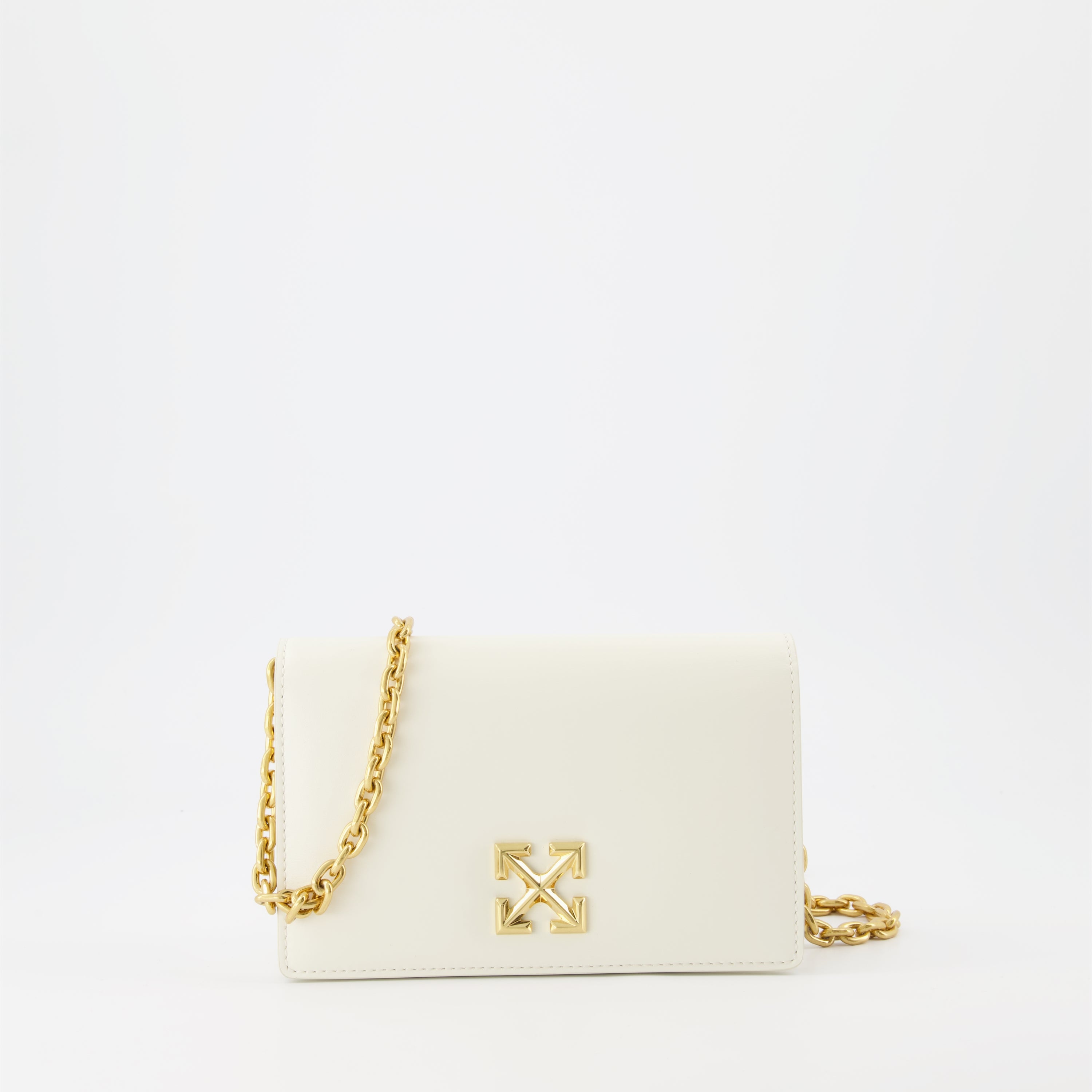 Sac Jitney 1.4 en cuir blanc