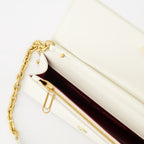 Sac Jitney 1.4 en cuir blanc