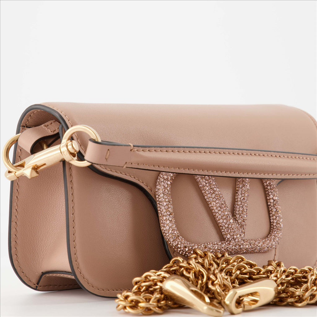 Handbags and shoulder bags Locò bag Valentino Garavani Beige Women