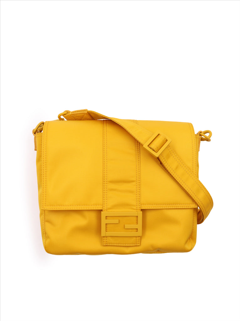 Crossbody bags Baguette messenger bag Fendi Yellow Man