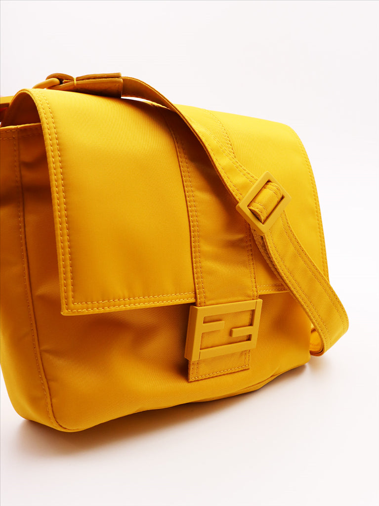 Crossbody bags Baguette messenger bag Fendi Yellow Man