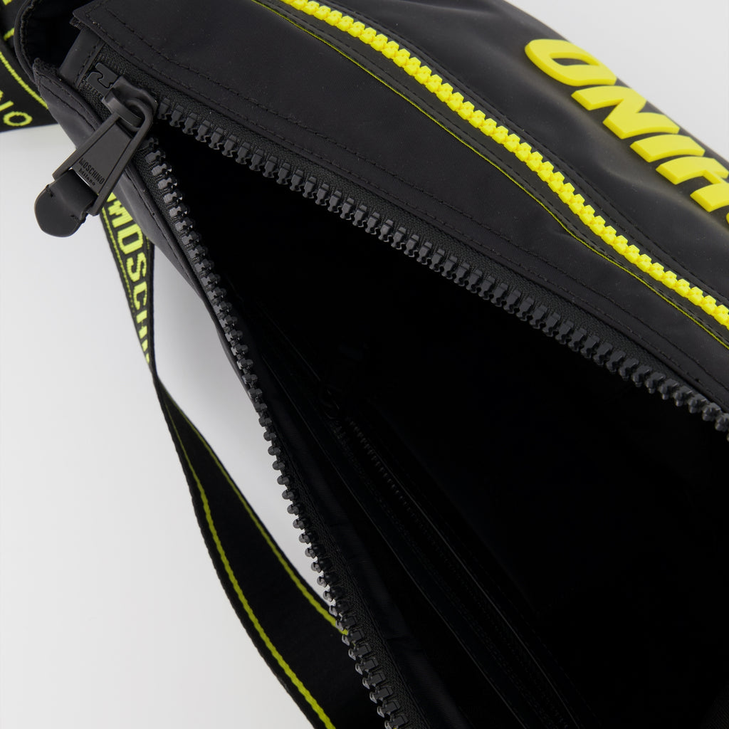 Borse a tracolla Sac messenger Moschino Nero Homme