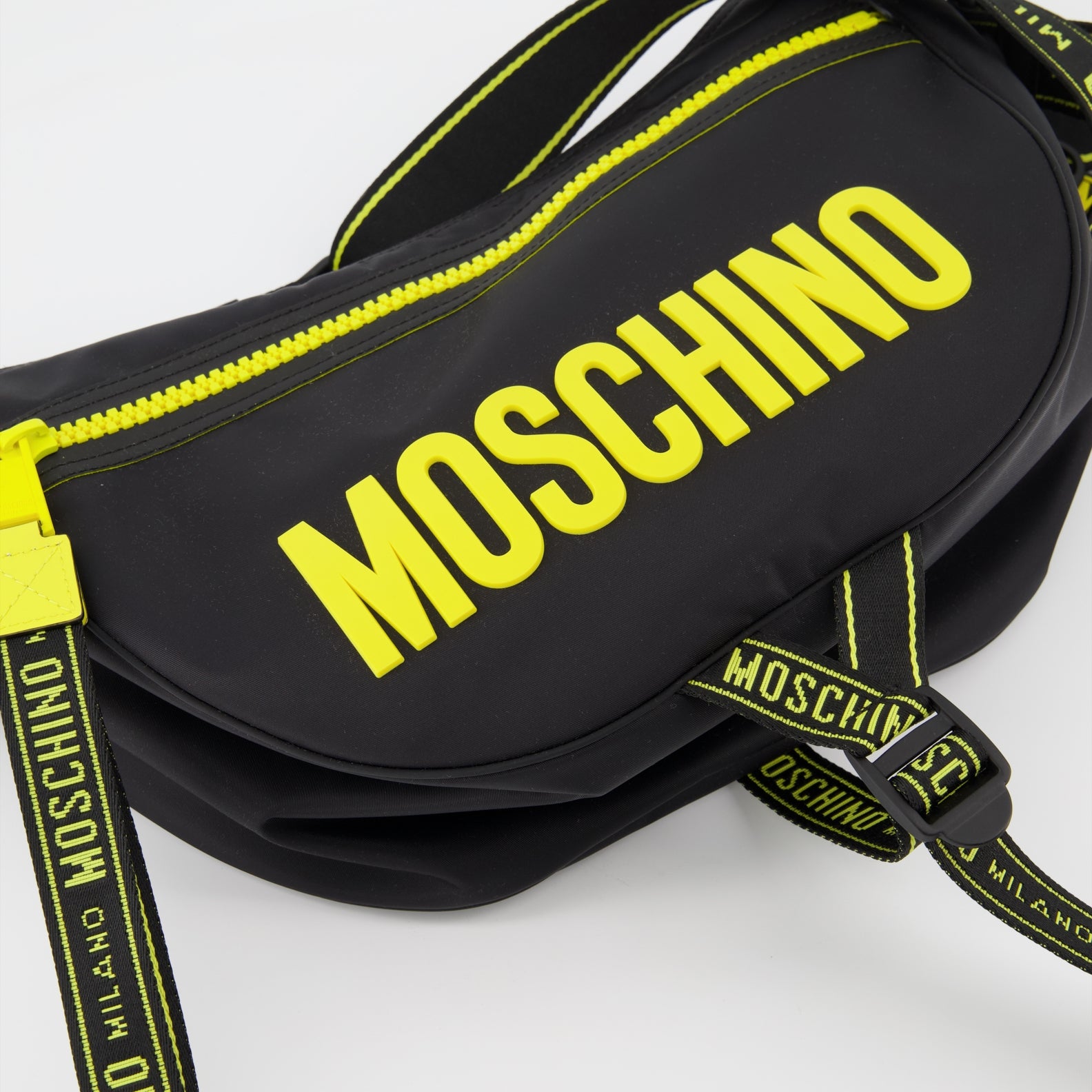 Borse a tracolla Sac messenger Moschino Nero Homme