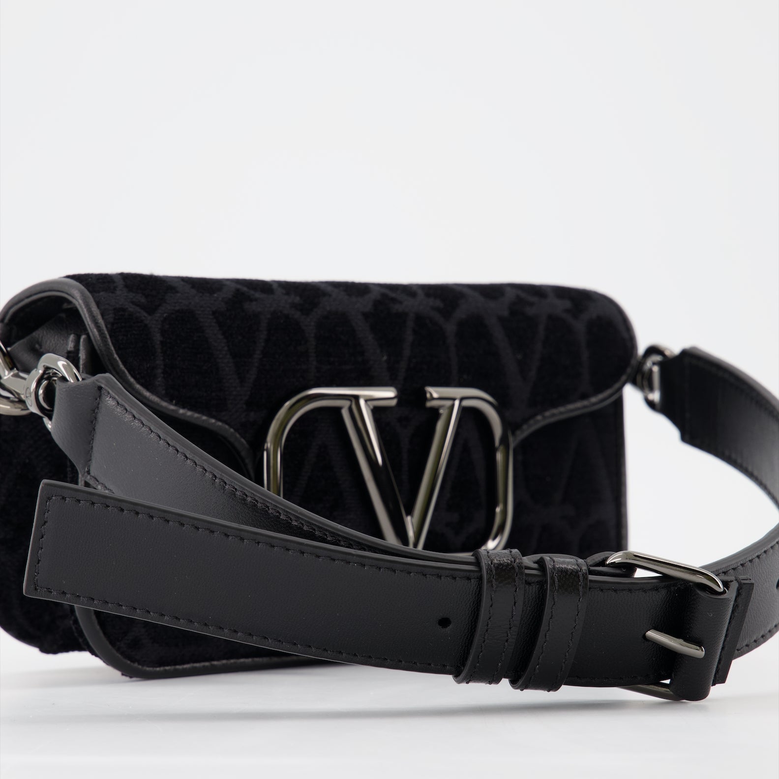 Bolsas transversais Sac mini Locò Valentino Garavani Preto Homme