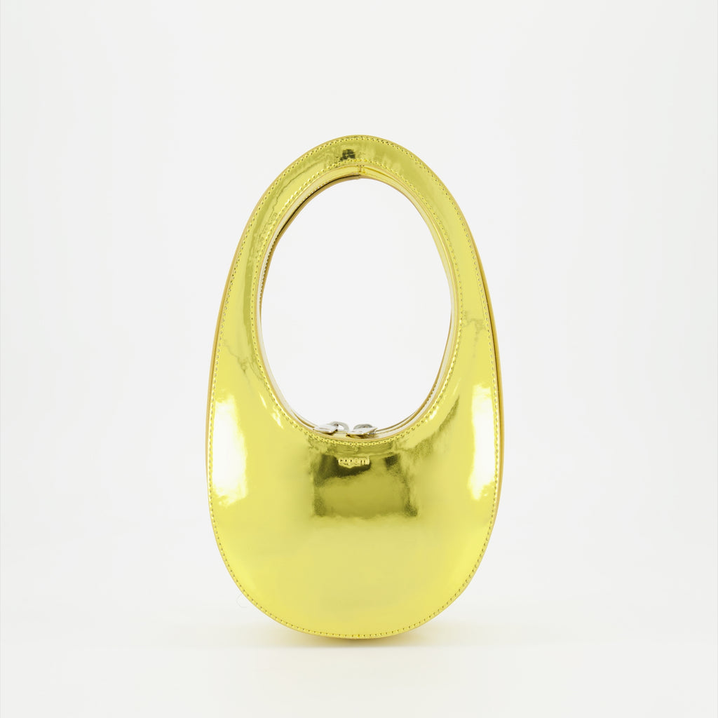 Borse a mano e a spalla Sac mini Swipe Coperni Oro Femme