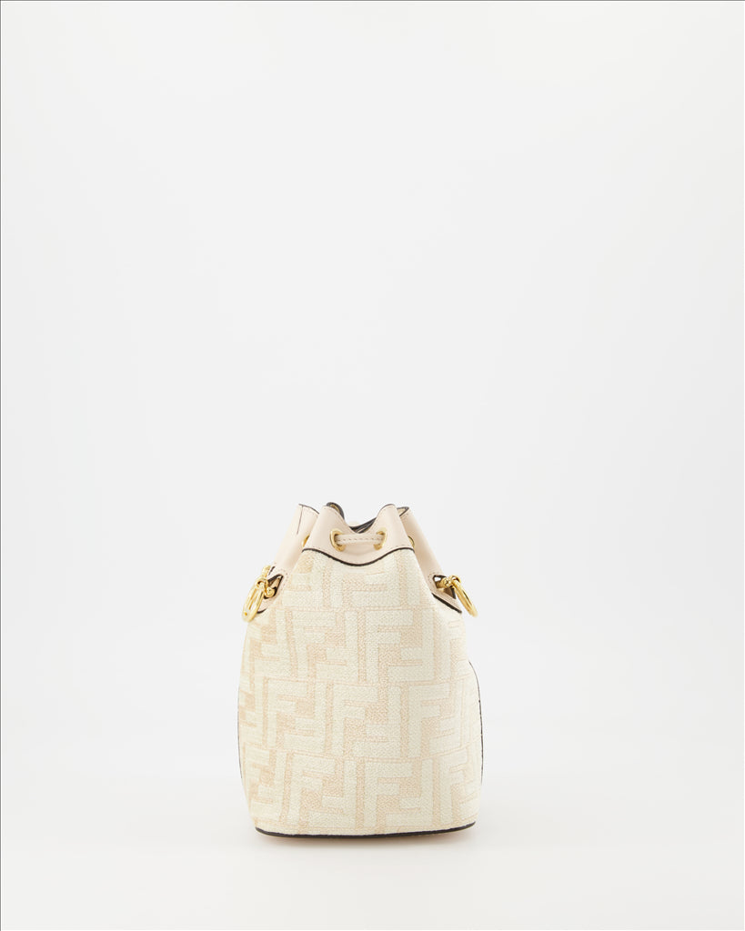 Sacs seau Sac Mon Trésor Fendi Beige Femme