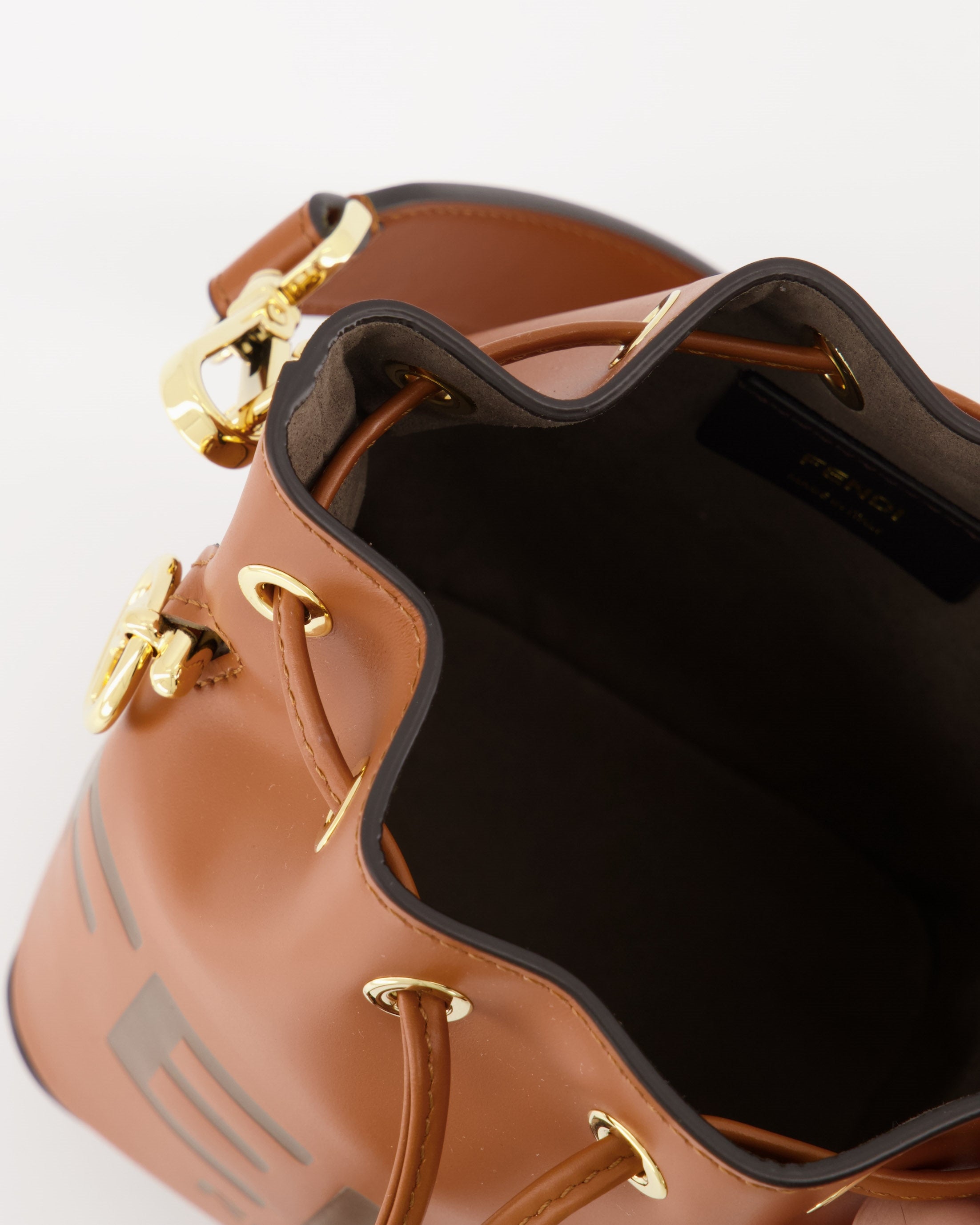 Sacs seau Sac Mon Trésor Fendi Marron Femme