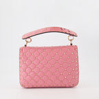 Sacs à main et épaule Sac Rockstud Spike Valentino Garavani Rose Femme