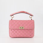Sacs à main et épaule Sac Rockstud Spike Valentino Garavani Rose Femme
