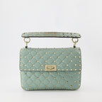 Handbags and shoulder bags Medium Rockstud Spike Bag Valentino Garavani Green Women
