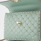 Handbags and shoulder bags Medium Rockstud Spike Bag Valentino Garavani Green Women