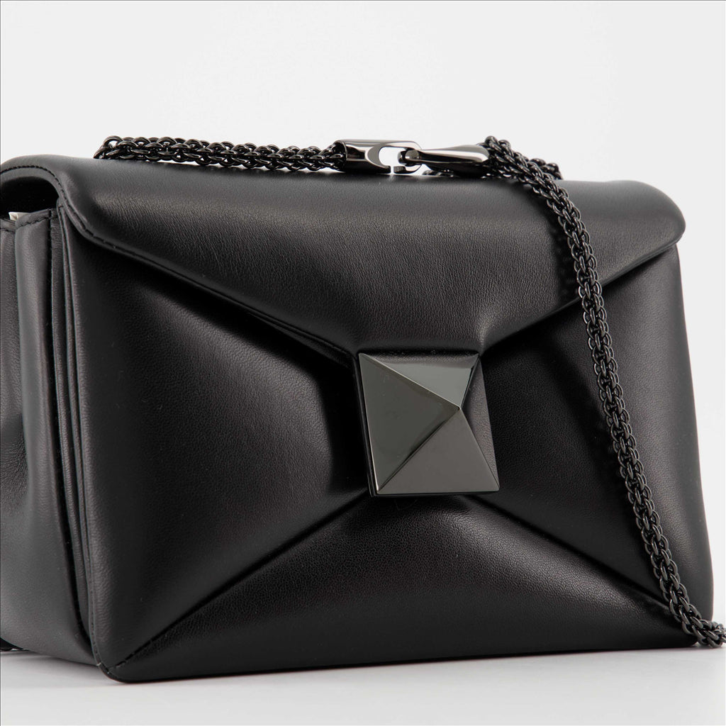 Borse a mano e a spalla Sac One Stud Valentino Garavani Nero Femme
