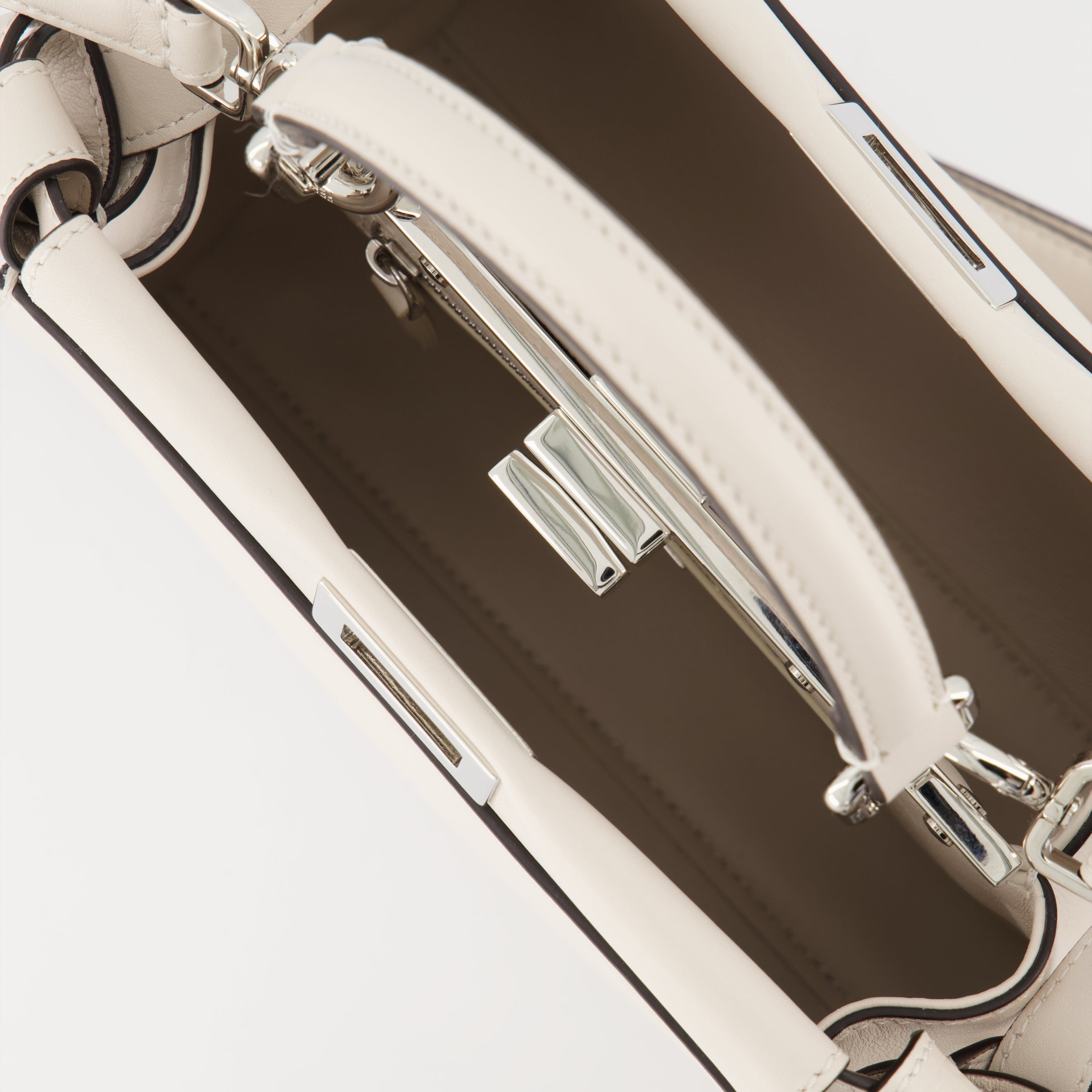 Sac Peekaboo blanc mini