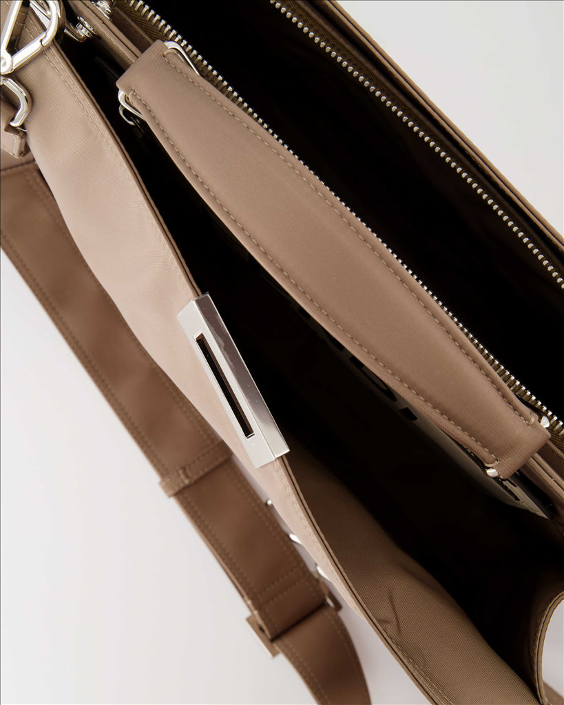 Borse a tracolla Borsa Peekaboo ISeeU Fendi Beige Homme