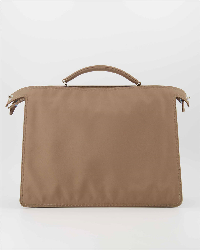 Borse a tracolla Borsa Peekaboo ISeeU Fendi Beige Homme