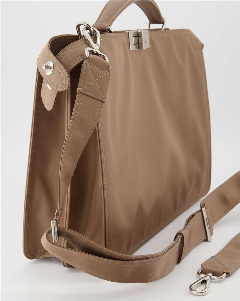 Borse a tracolla Borsa Peekaboo ISeeU Fendi Beige Homme