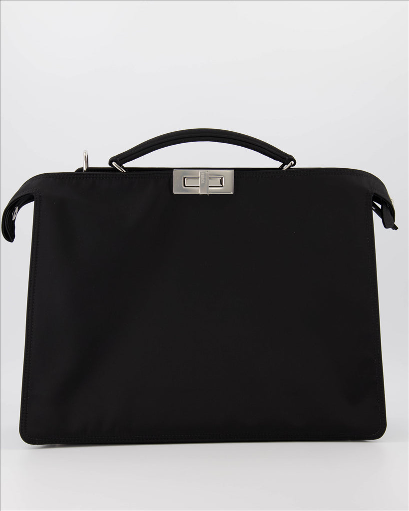 Borse a tracolla Sac Peekaboo ISeeU Fendi Nero Homme