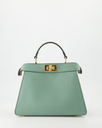 Handbags and shoulder bags Peekaboo bag Fendi Green Women