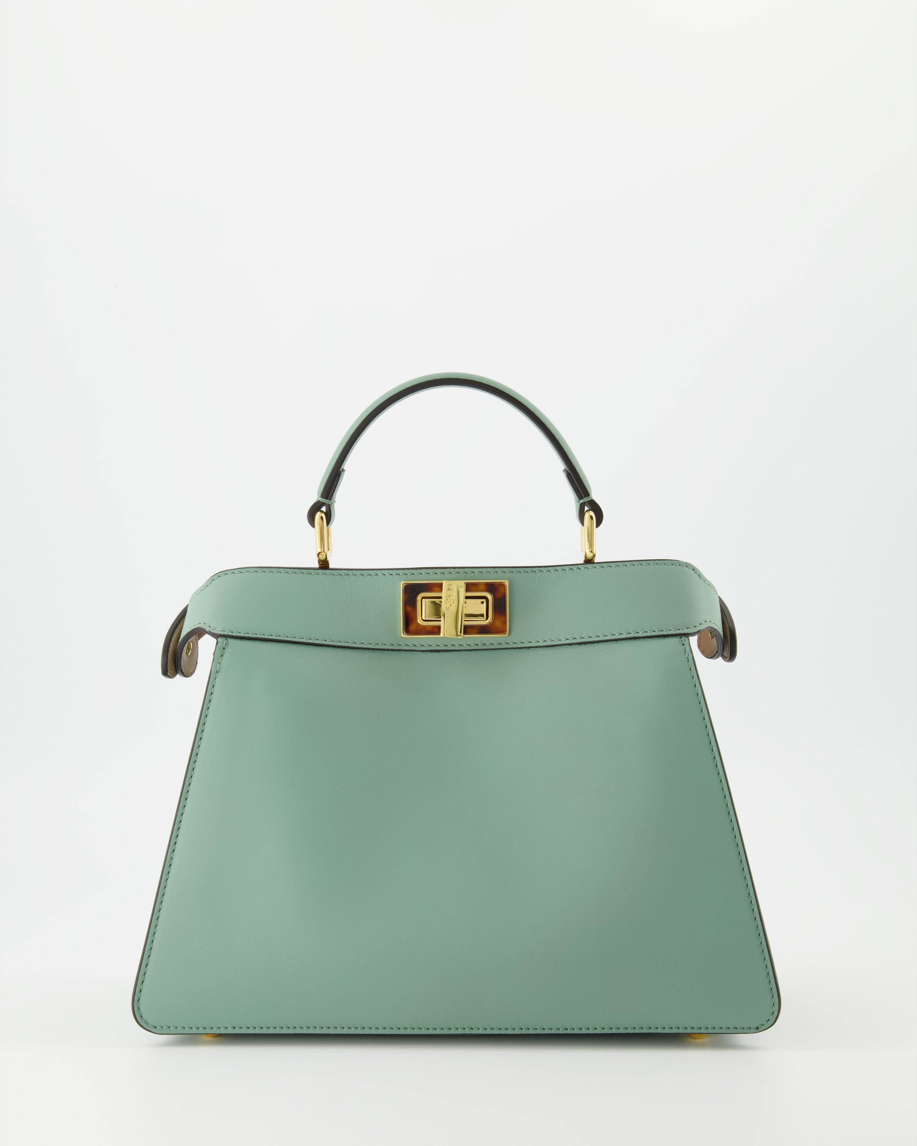 Handbags and shoulder bags Peekaboo bag Fendi Green Women