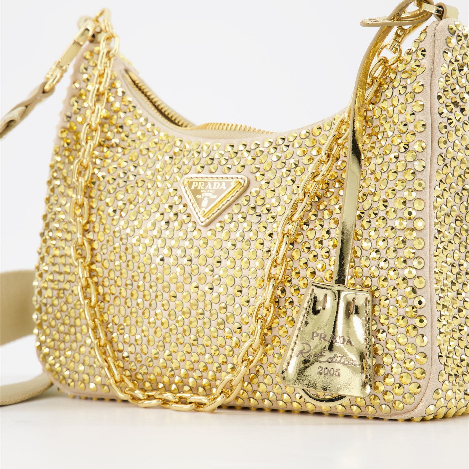 Borse a tracolla Sac Re-Édition 2005 Prada Oro Femme