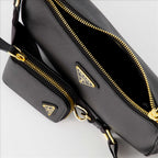 Borse a tracolla Sac Re-Édition Saffiano Prada Nero Femme