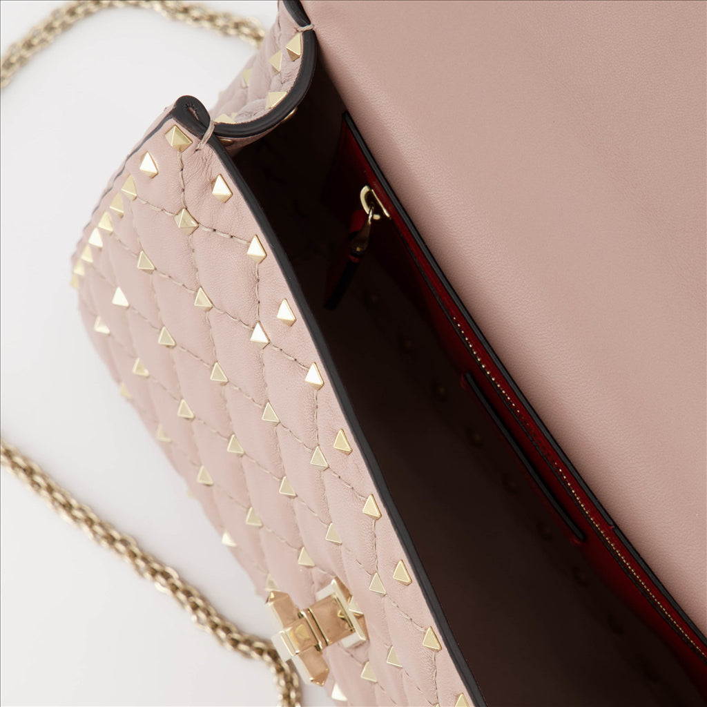 Borse a mano e a spalla Sac Spike Valentino Garavani Rosa Femme