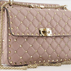 핸드백 및 숄더백 Sac Spike Valentino Garavani 분홍색 Femme