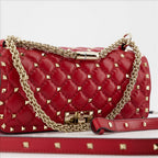 Handbags and shoulder bags Spike bag Valentino Garavani Red Women