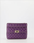 Sacs bandoulière Sac Rockstud Violet Valentino Garavani Violet Femme