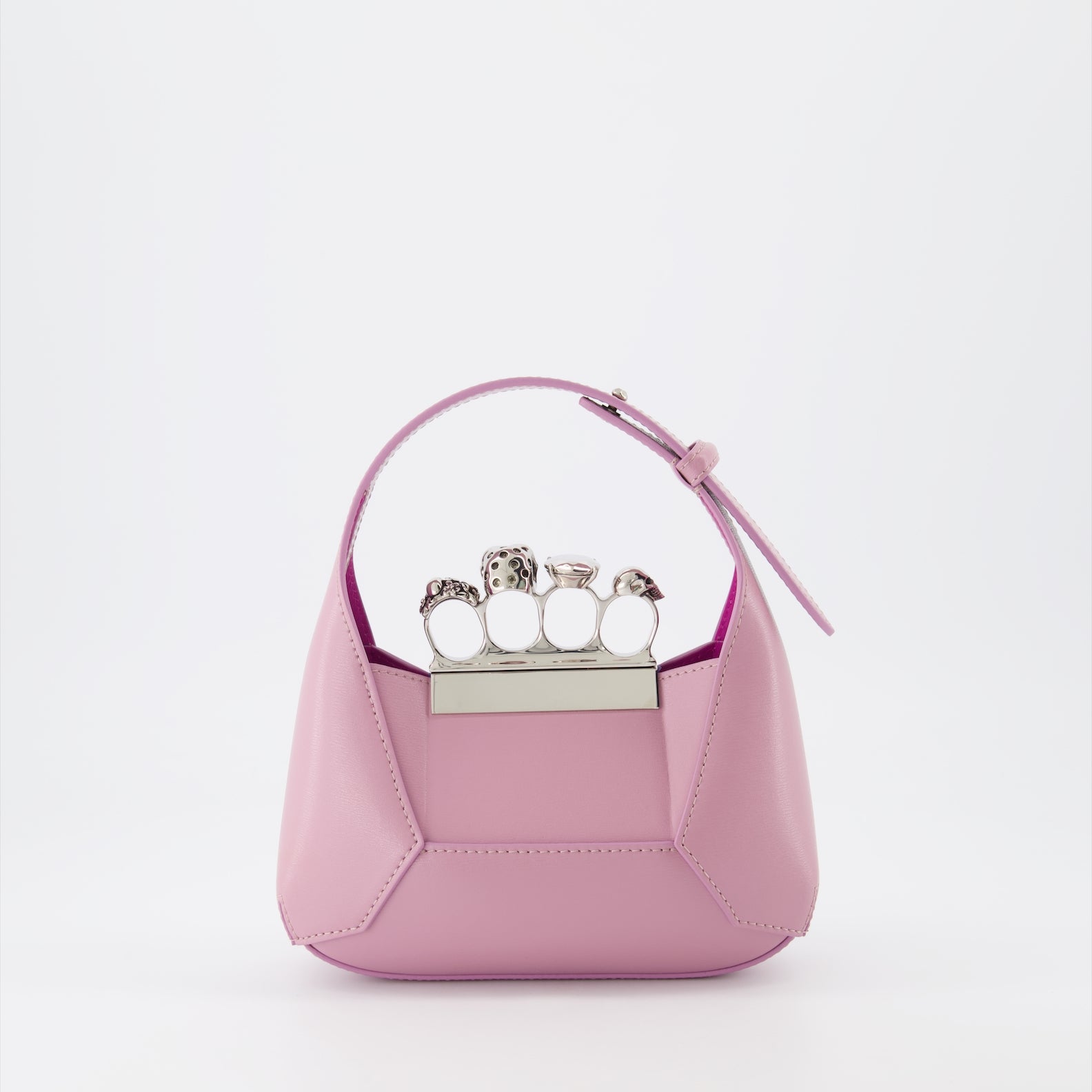 Borse a mano e a spalla Sac The Jewelled Hobo Alexander McQueen Rosa Femme