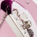 Borse a mano e a spalla Sac The Jewelled Hobo Alexander McQueen Rosa Femme