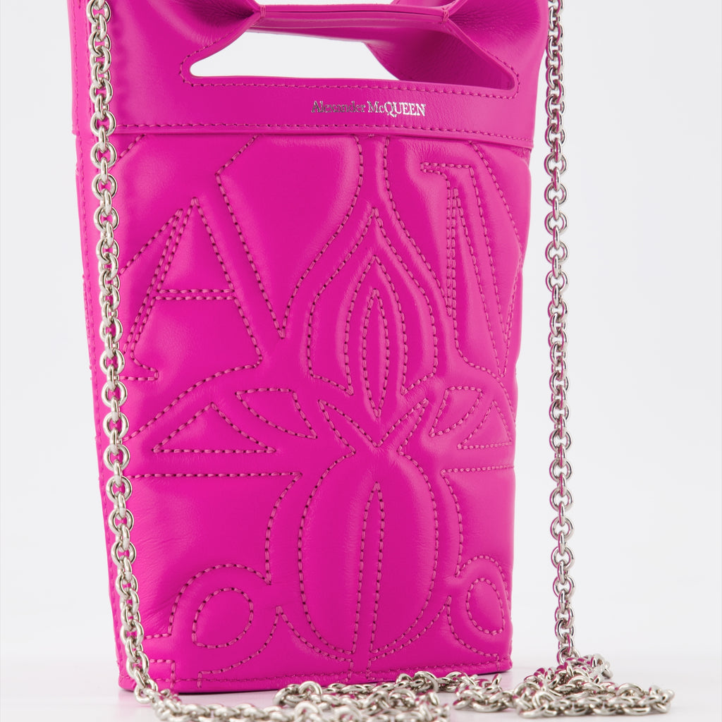 Bucket bags The Bow bag Alexander McQueen Pink Women