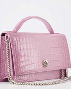 クロスボディバッグ スカルバッグ Alexander McQueen ピンク 女性