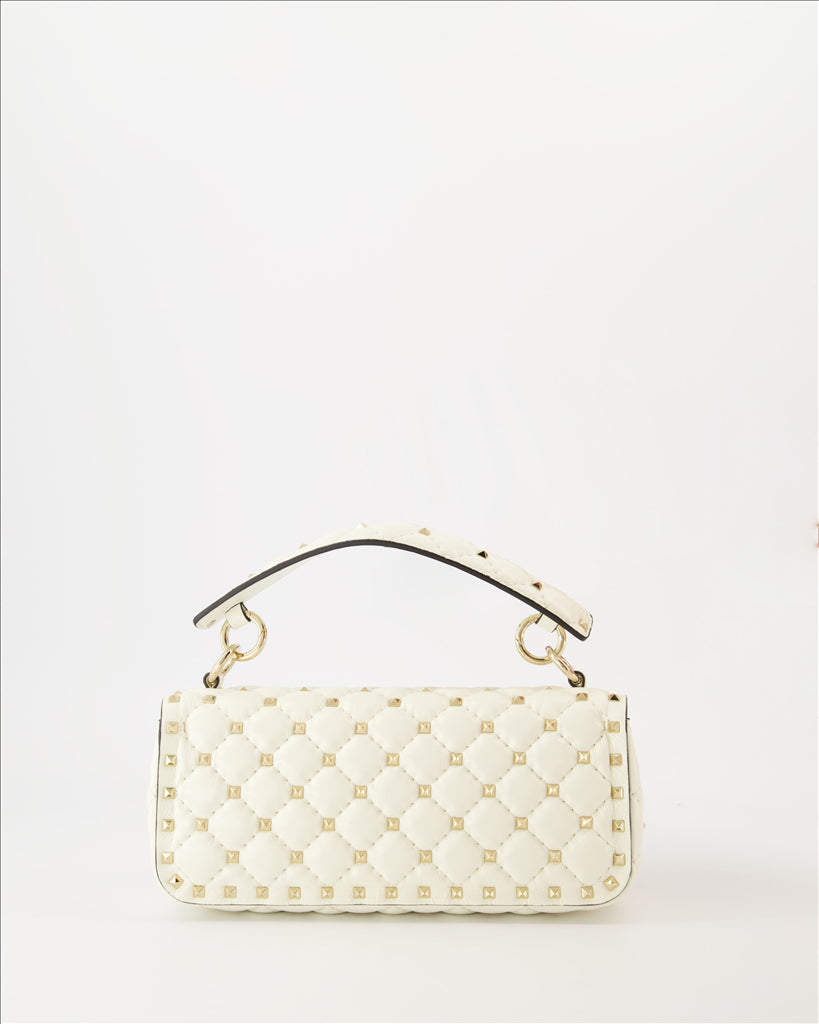 Borse a mano e a spalla Sac Spike Valentino Garavani Beige Femme