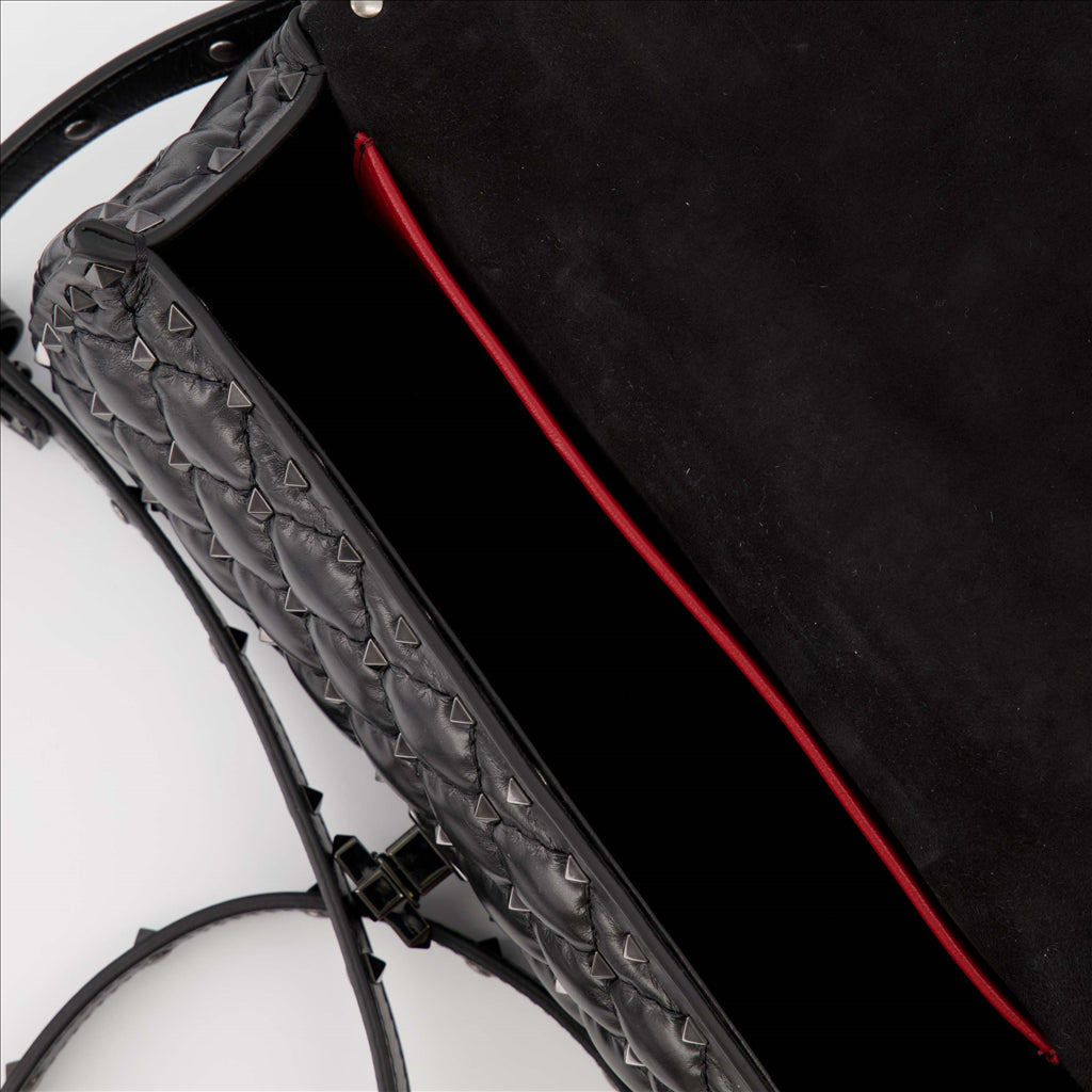 Handbags and shoulder bags Spike bag Valentino Garavani Black Women