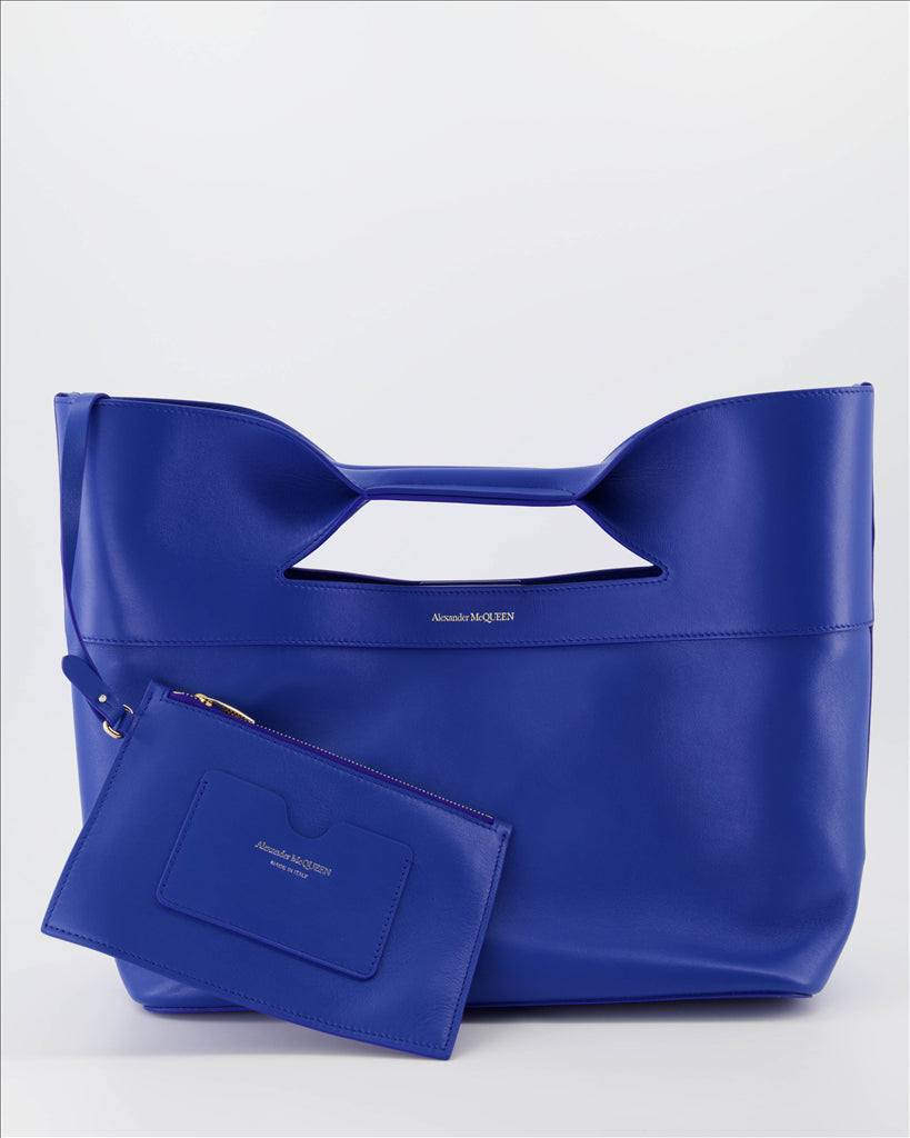 Sports and travel bags The Bow bag Alexander McQueen Blue Women