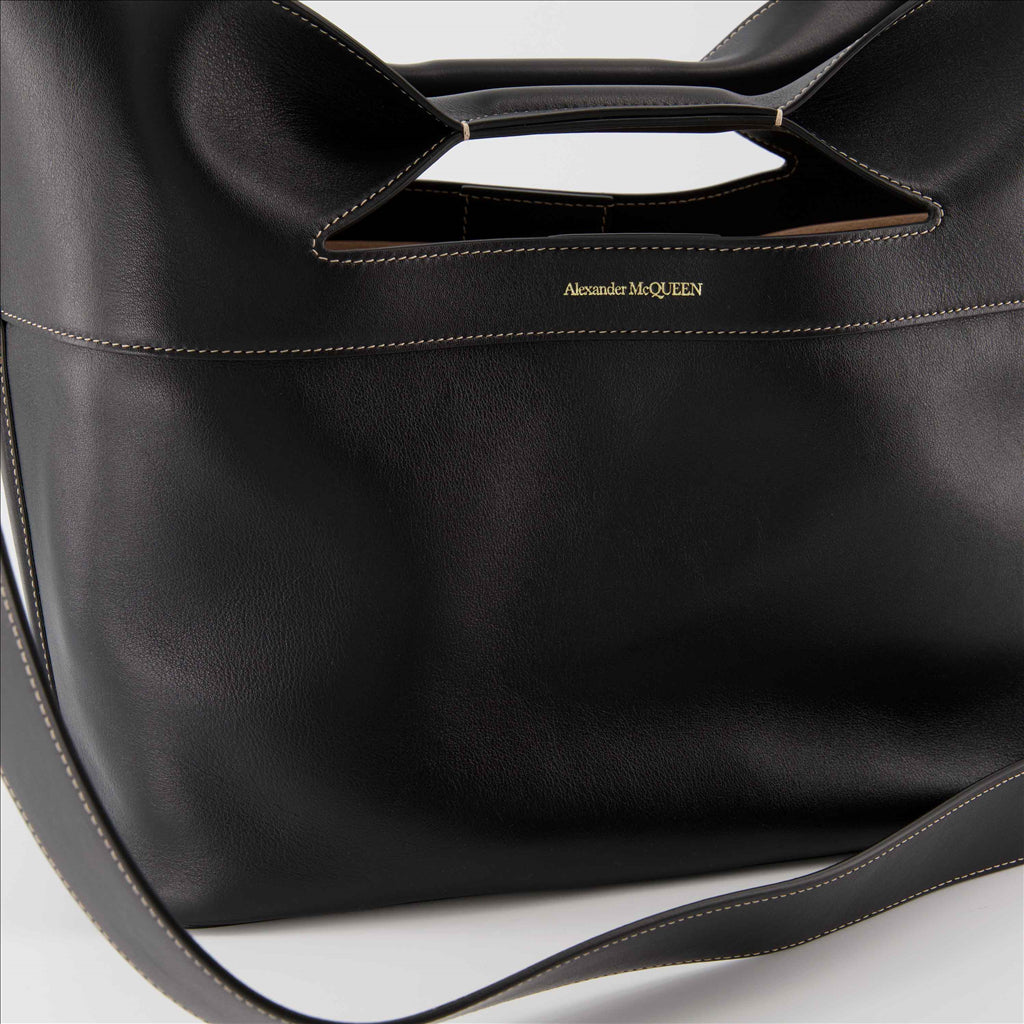 Sacs de sport et voyage Sac The Bow Alexander McQueen Noir Femme