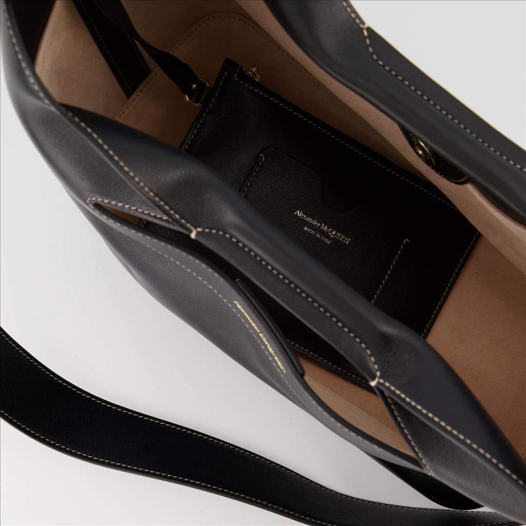 Sacs de sport et voyage Sac The Bow Alexander McQueen Noir Femme