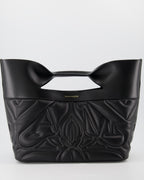 Borse tote Sac the Bow Alexander McQueen Nero Femme