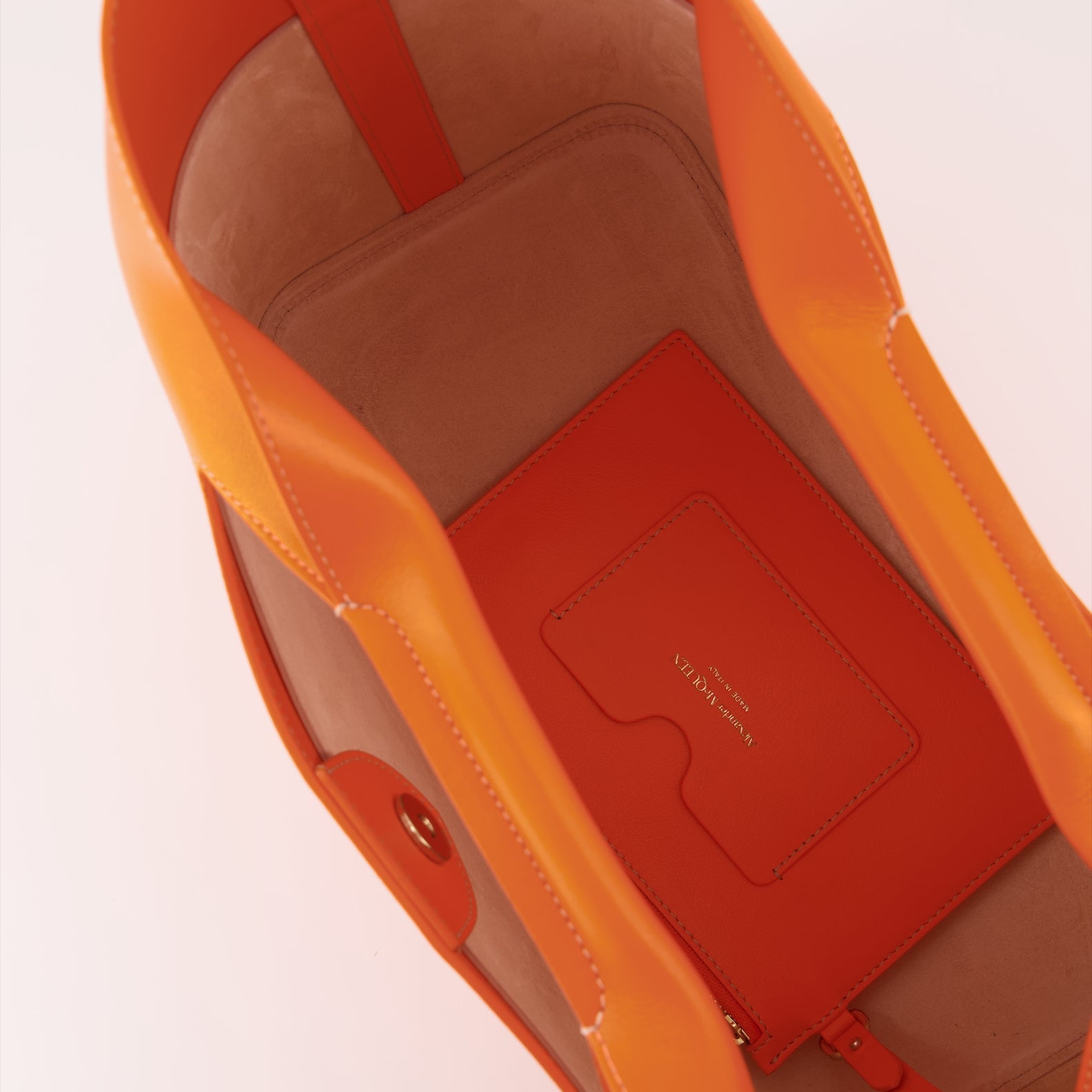 Borse a mano e a spalla Sac The Bow Alexander McQueen Arancia Femme