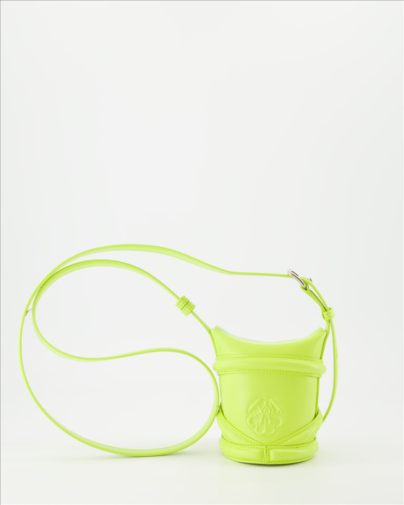 Bolsas bucket Petit sac The Curve Alexander McQueen Verde Femme