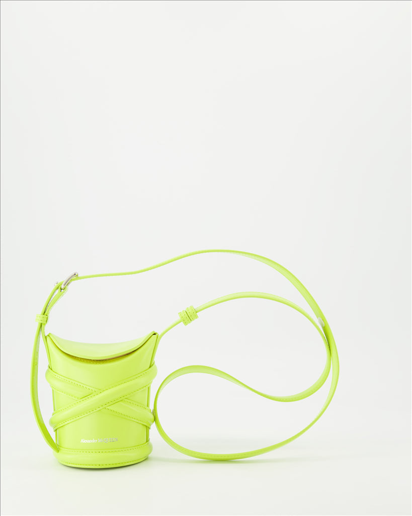 Bolsas bucket Petit sac The Curve Alexander McQueen Verde Femme