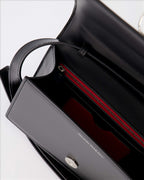 Bolsos bandolera Sac The Four Ring Alexander McQueen Negro Femme