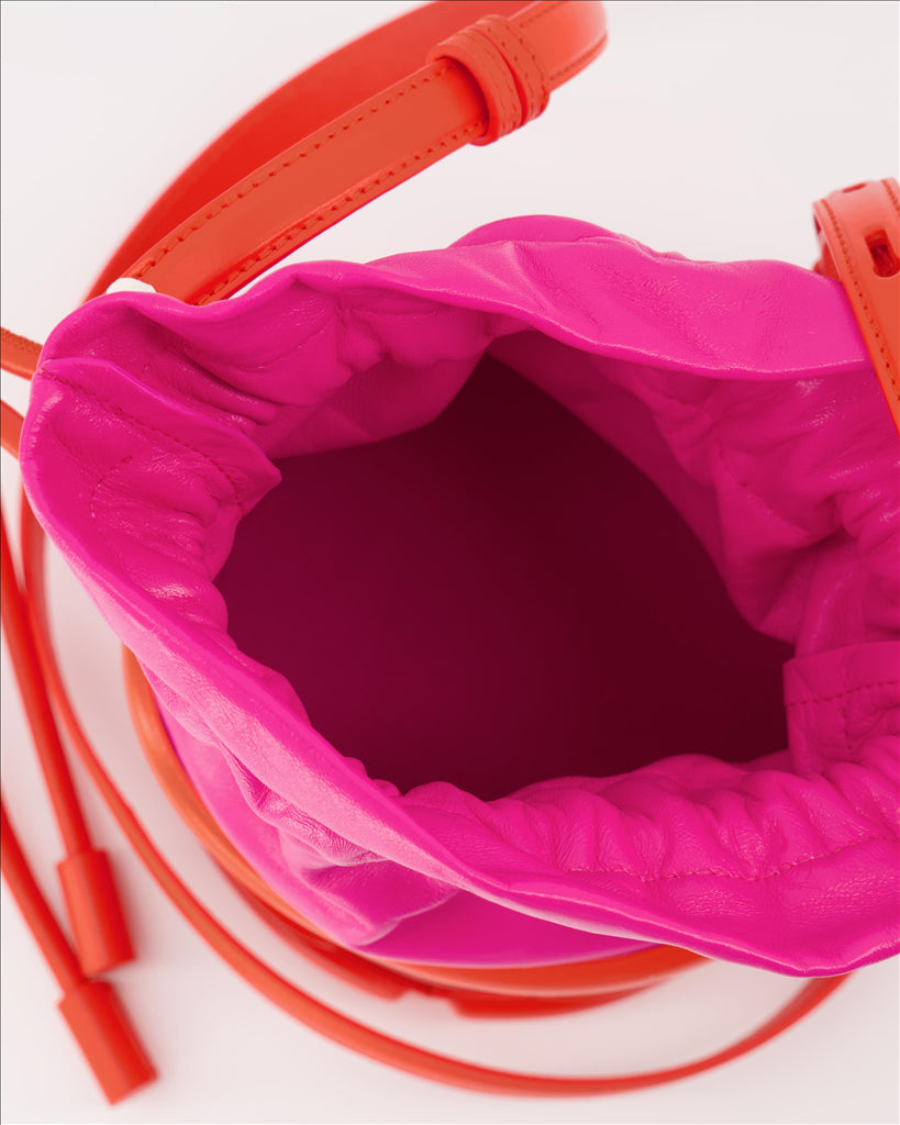 Bucket bags The Soft Curve bag Alexander McQueen Orange Women