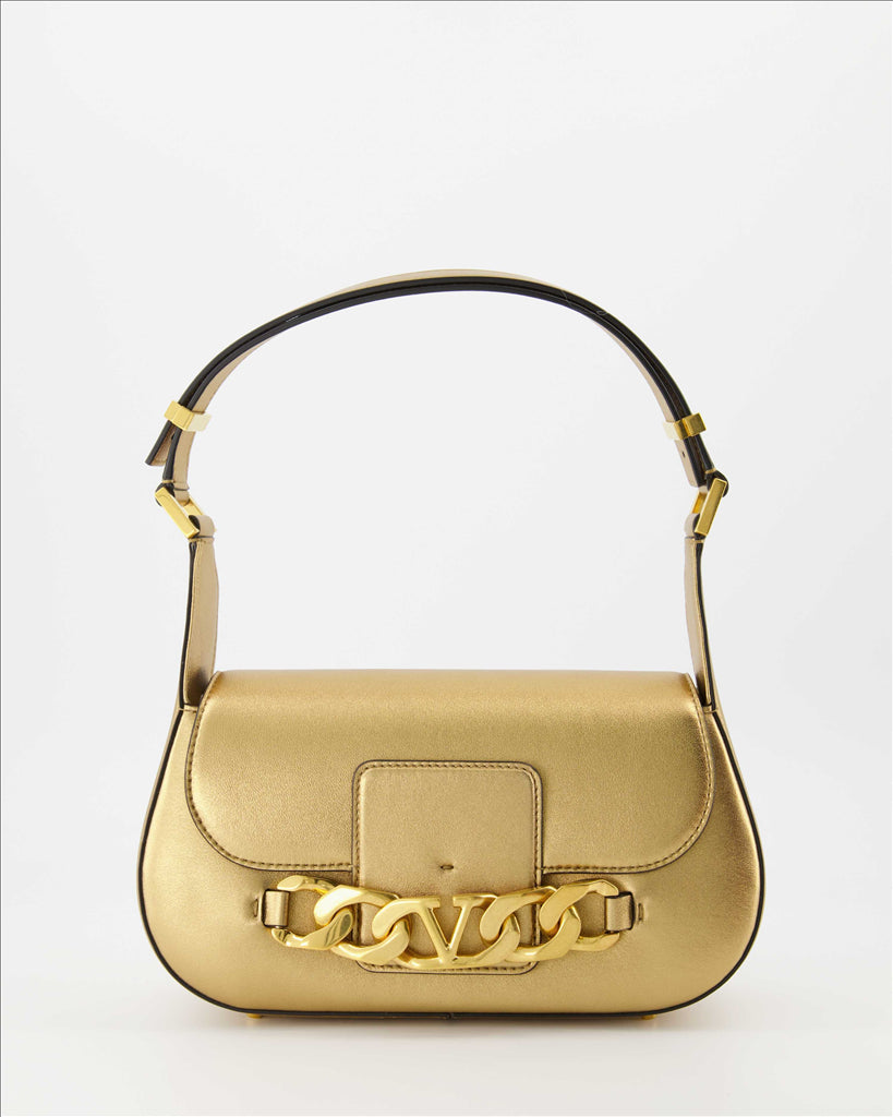 Borse a mano e a spalla Sac VLogo Chain Valentino Garavani Oro Femme