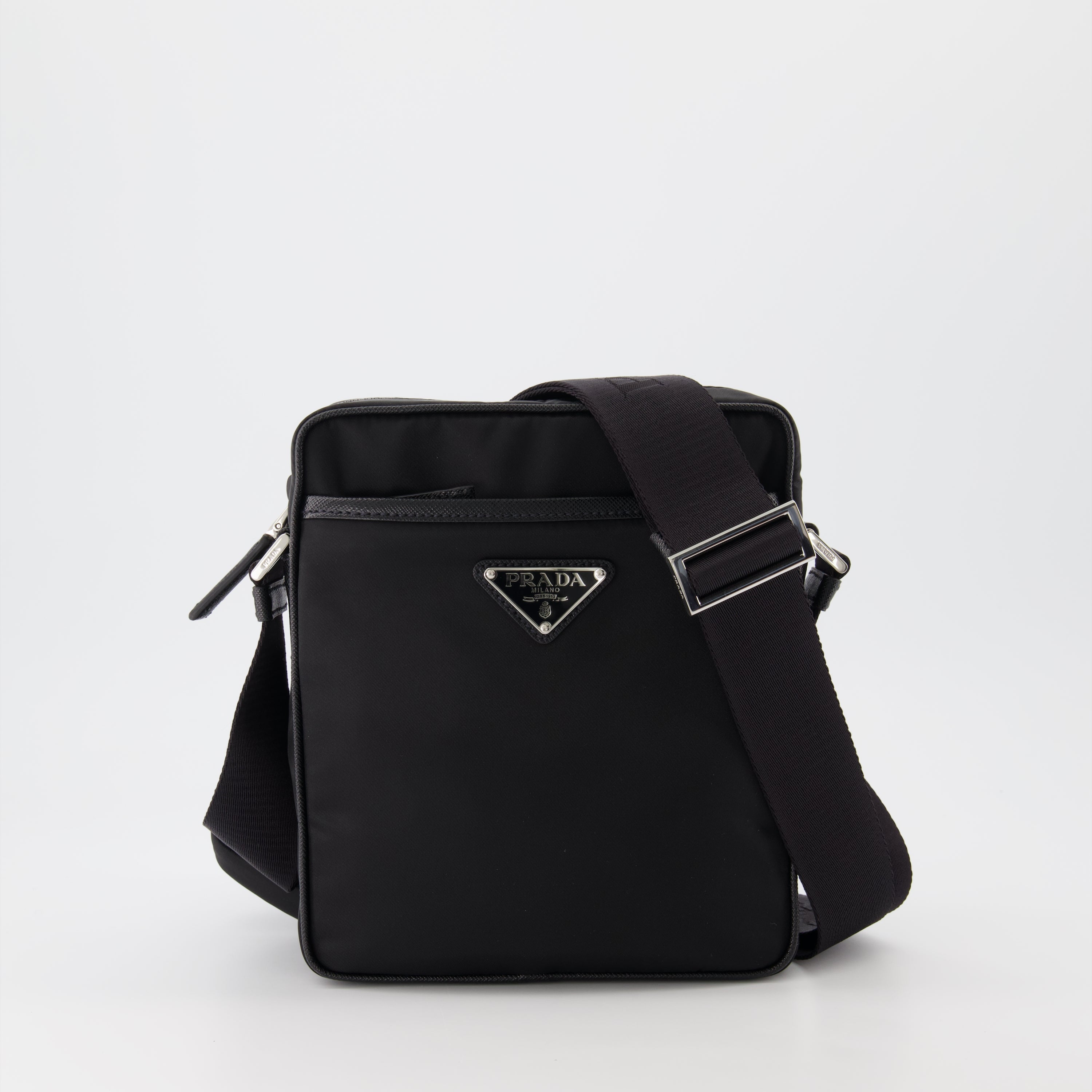 Sacoche en Re Nylon noir