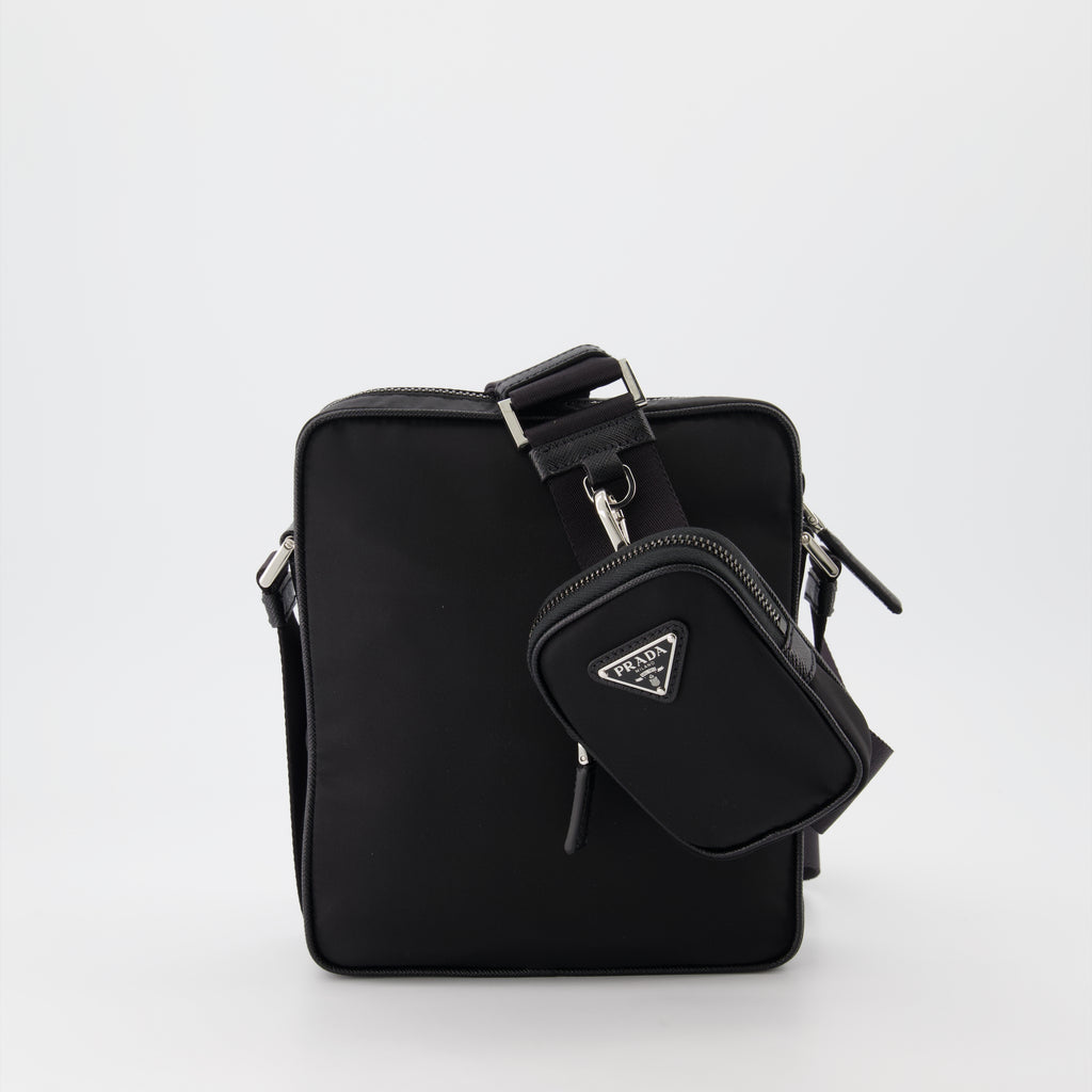 Sacoche en Re Nylon noir