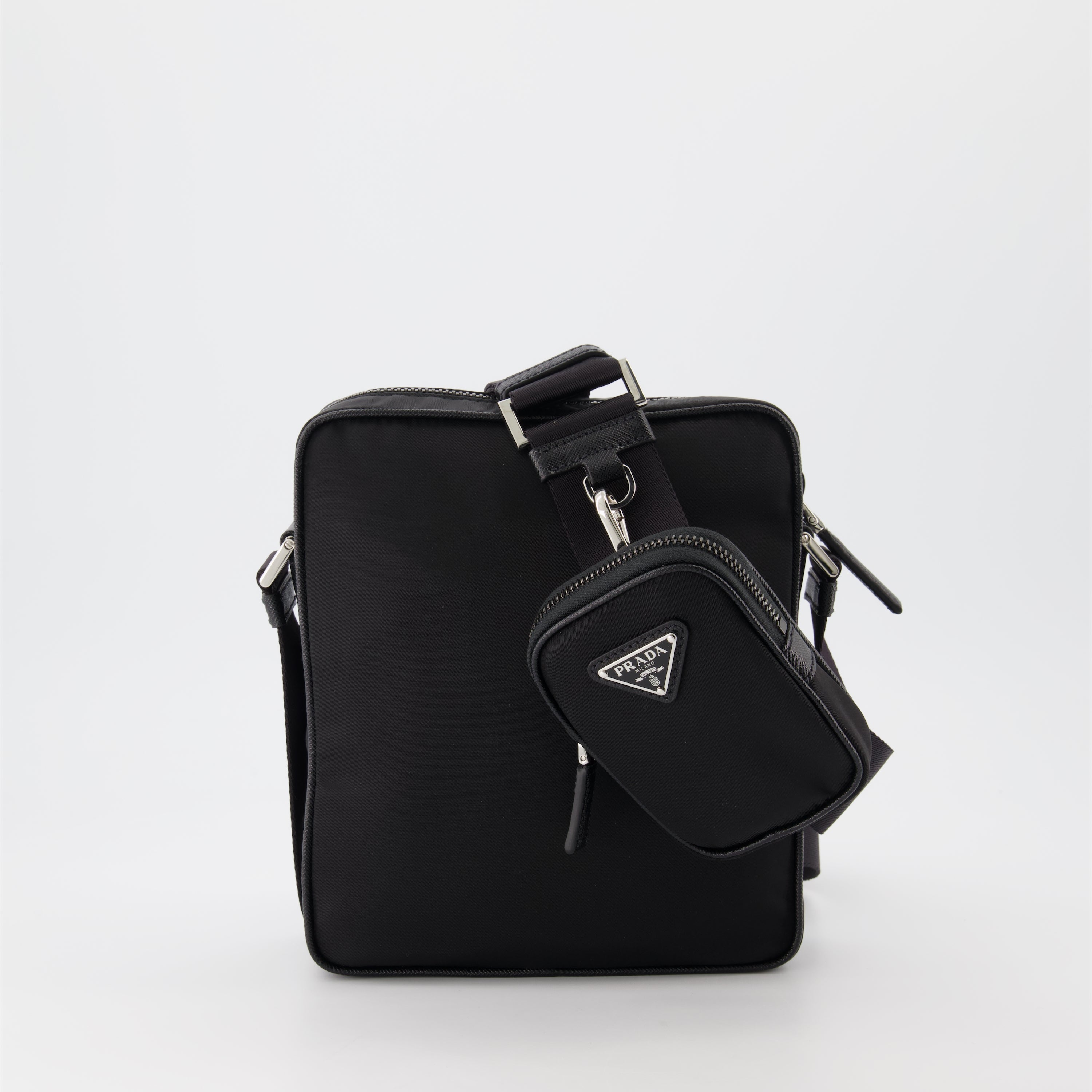 Sacoche en Re Nylon noir